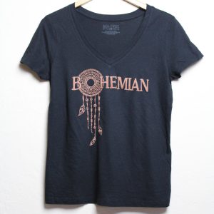 Bohemian Graphic Tee Black