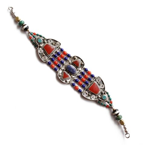 Tibetan Silver Bracelet or Anklet