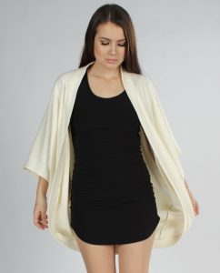 White Cocoon Cardigan