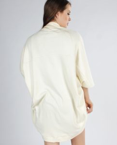 White Cocoon Cardigan