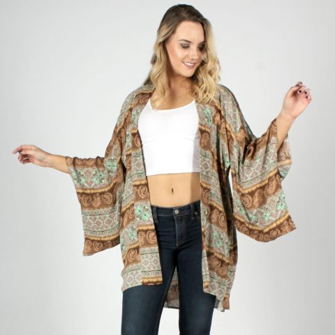Kimono Mocha Mint