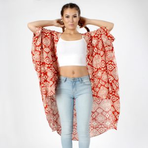 Bo & Eros Batwing Kimono Cardigan - Cinnamon Girl