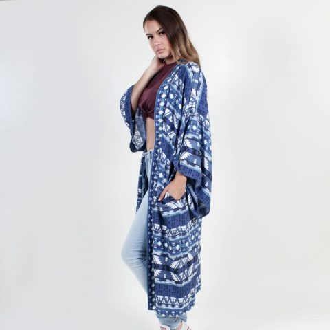 Kimono Indigo Rising