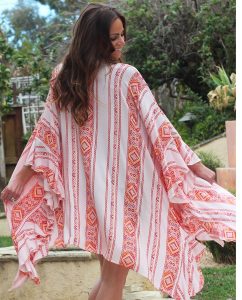 BO & EROS Kimono with Ruffles