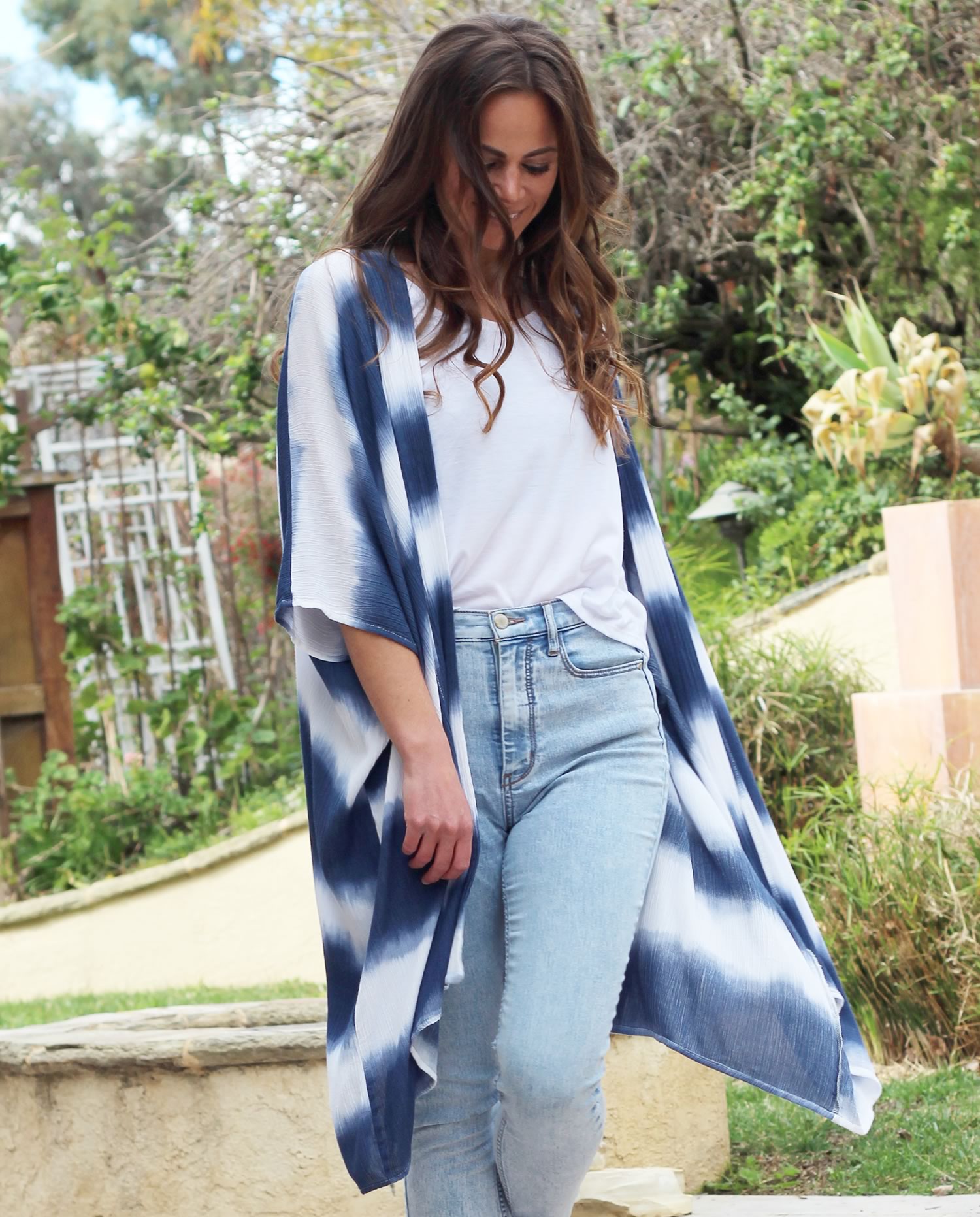 The-Ocean1 BO & EROS Oversized Kimono Cover-up