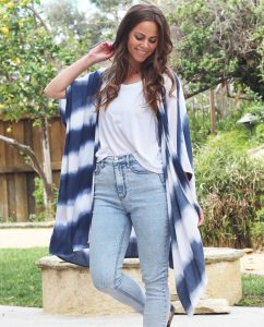 BO & EROS Oversized Kimono Cover-up