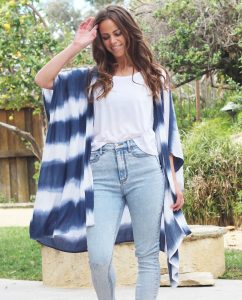 BO & EROS Oversized Kimono Cover-up