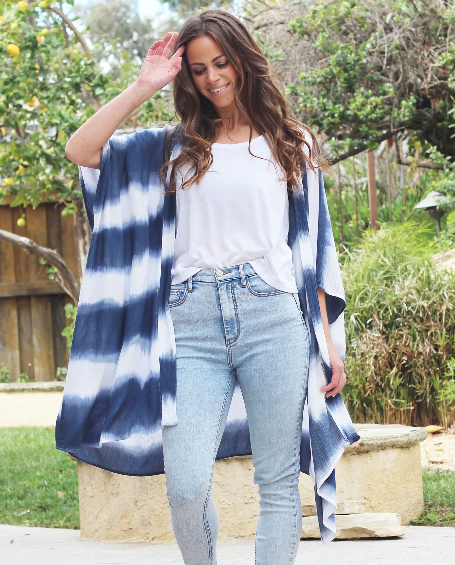 The-Ocean5 BO & EROS Oversized Kimono Cover-up