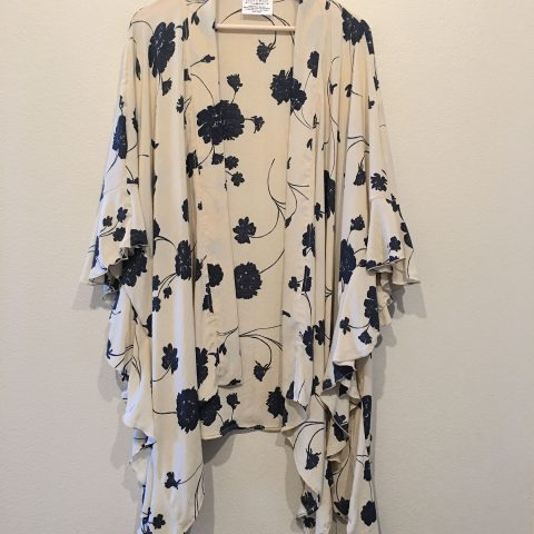 Full Bloom Ruffles Kimono