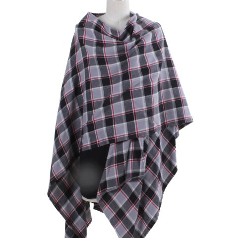 Dreamland Plaid Shawl Wrap