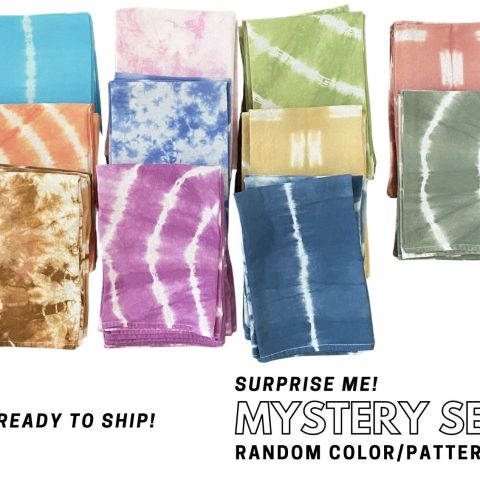Tie Dye Table Napkins "Mystery" Set
