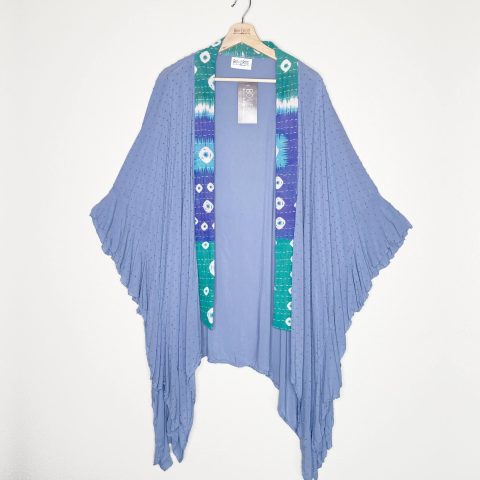 Blue Ruffles x Kantha 001