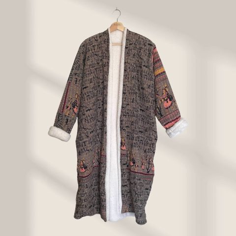 The Village Kantha Coat (Fits up to Large)