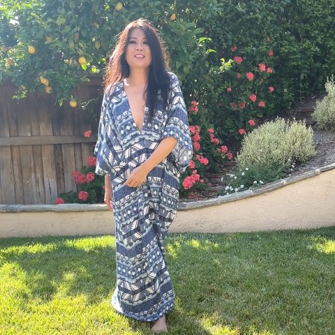 Indigo Rising Kaftan