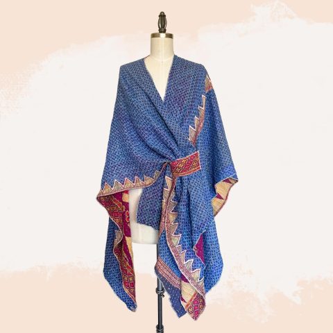 Kantha Shawl Wrap Plus 169