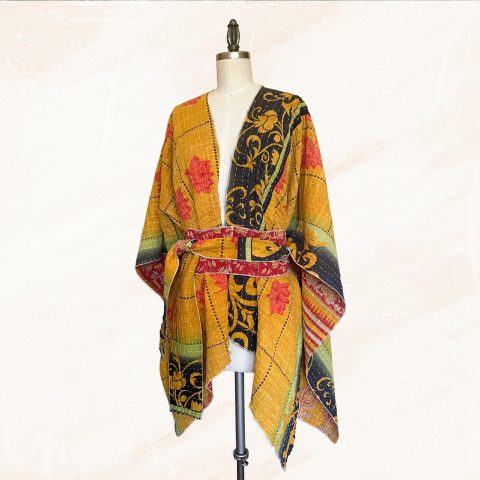 Kantha Shawl Wrap Plus 171
