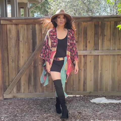 Kantha Shawl Wrap Plus 173