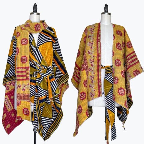 Kantha Wrap Plus #182