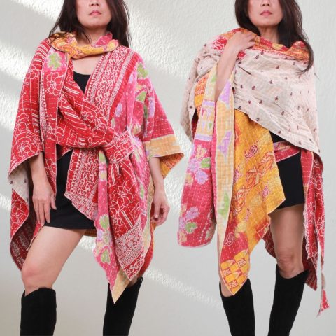 Kantha Wrap Plus #185