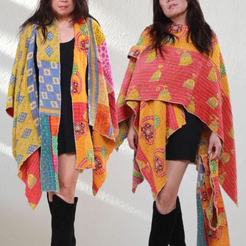 Kantha Wrap Plus #186