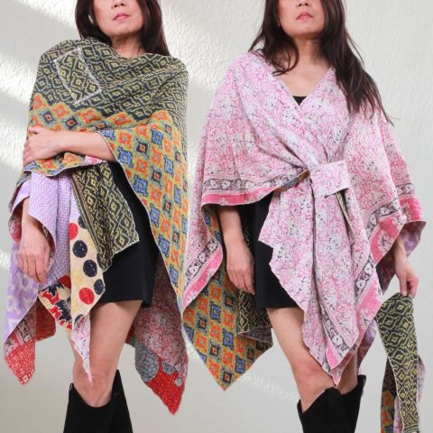 Kantha Wrap Plus #187